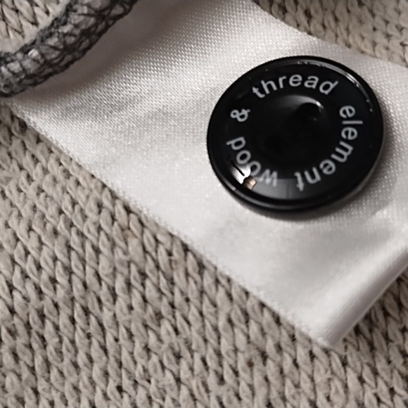 Element Wood & Thread Sherpa Hood, Heavy French Terry Sweatshirt Jacket Med - Picture 4 of 16